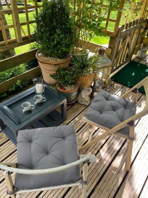 'The Den' Self Contained One Bedroom Annexe. Stockbridge  Zewnętrze zdjęcie